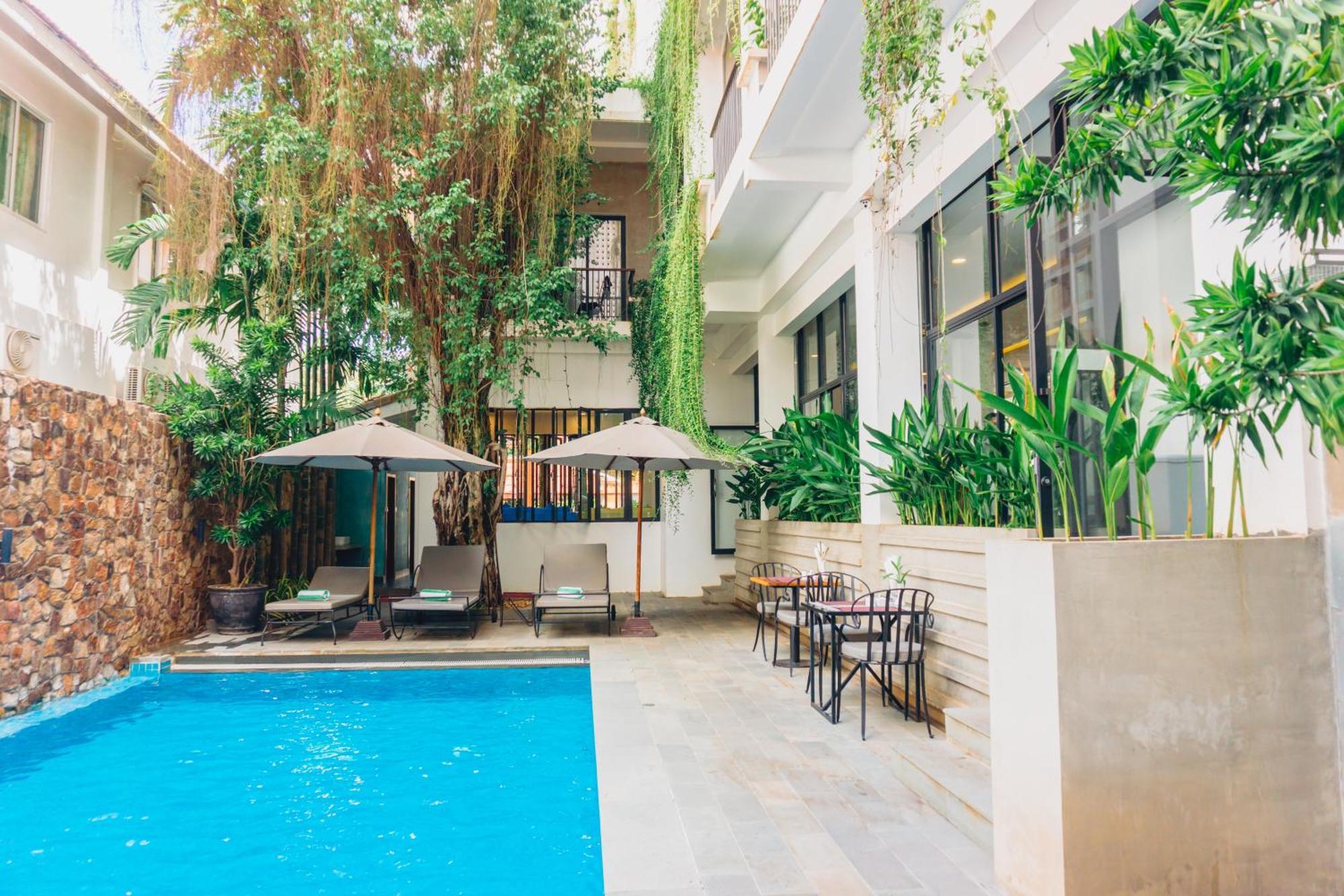 อังกอร์ ออโรร่า Hotel เสียมราฐ ภายนอก รูปภาพ