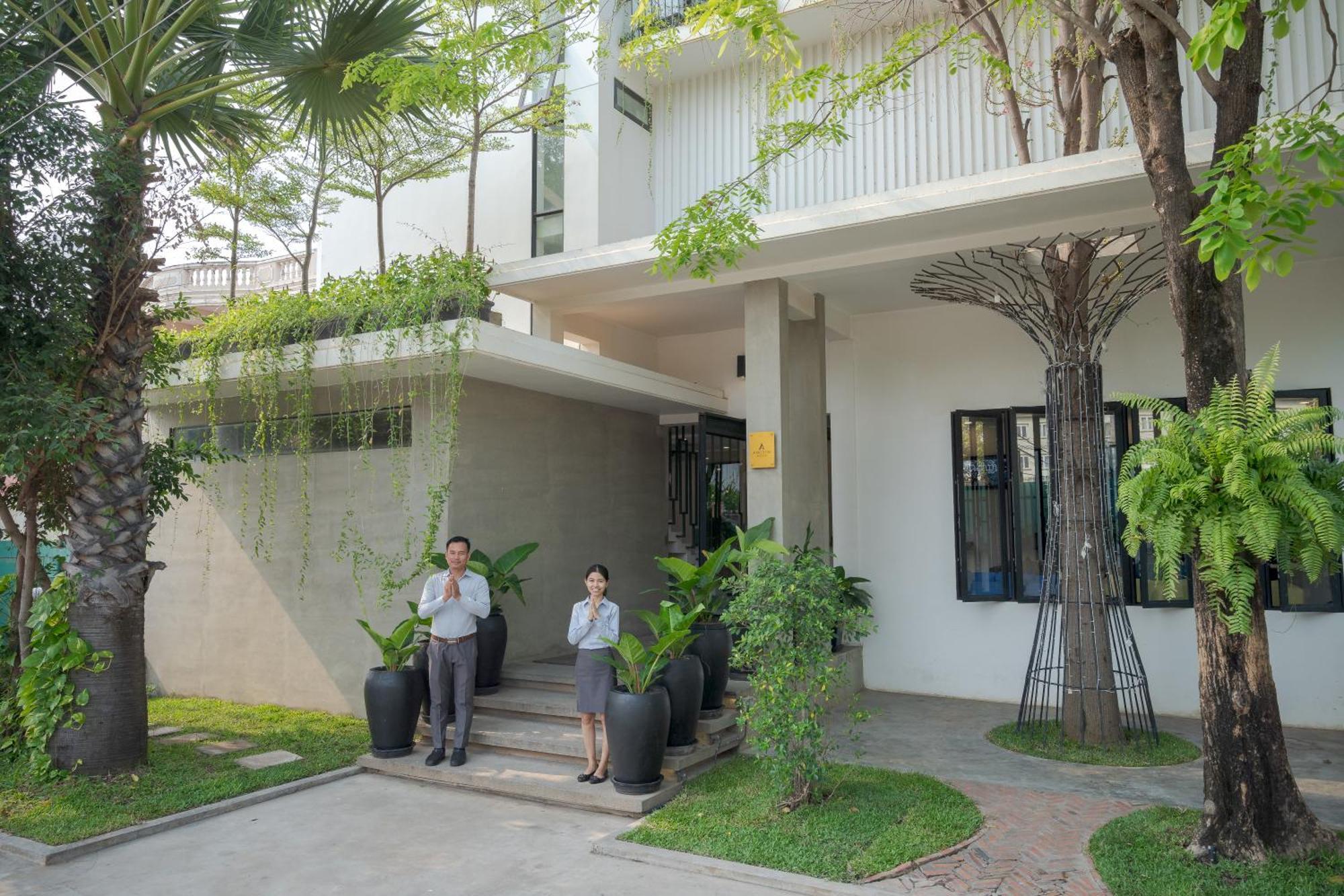 อังกอร์ ออโรร่า Hotel เสียมราฐ ภายนอก รูปภาพ